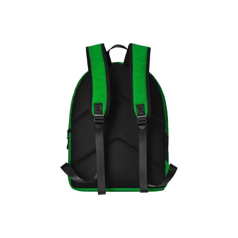 FINITE LOOP Eco-Friendly Fabric Backpack Regular Unisex Green-2