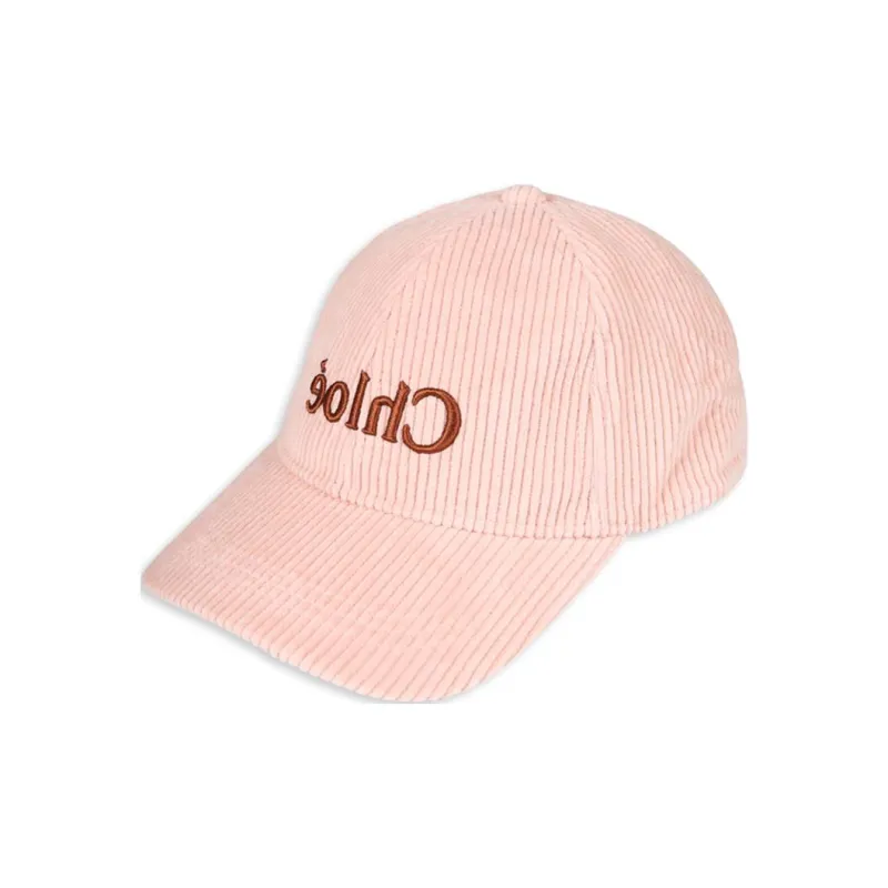Chloe Organic Cotton Baseball Caps Kids' Pink-0