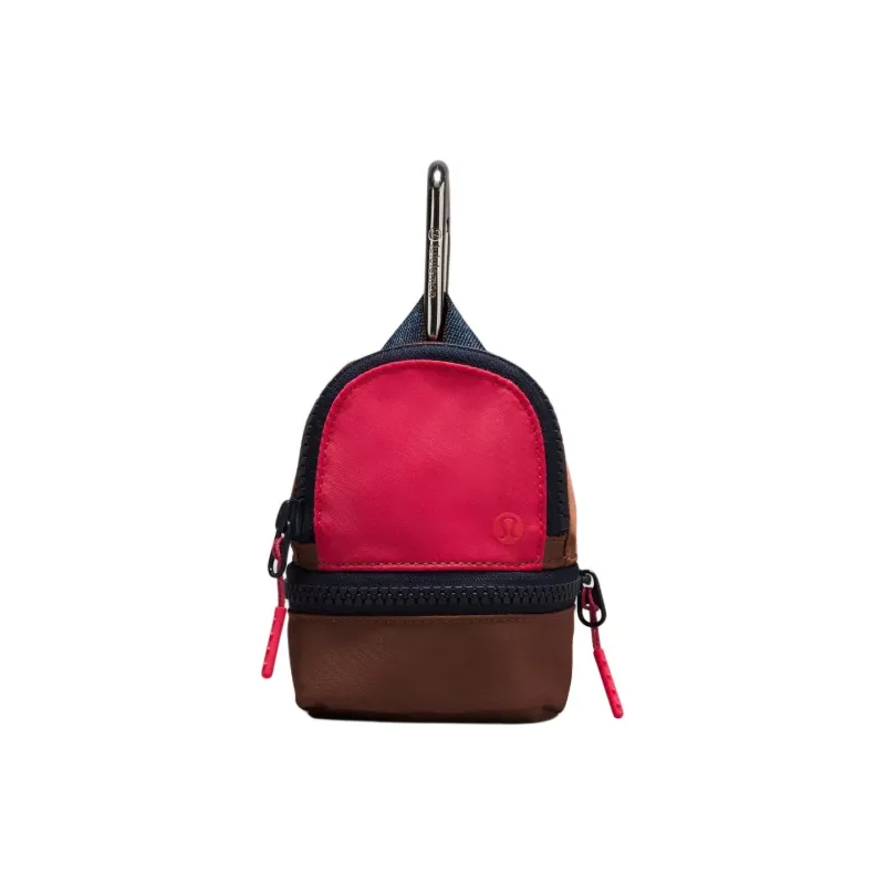 Lululemon Nylon Charm Bag Accessory Unisex Bronze Glaze Powder Blue-0