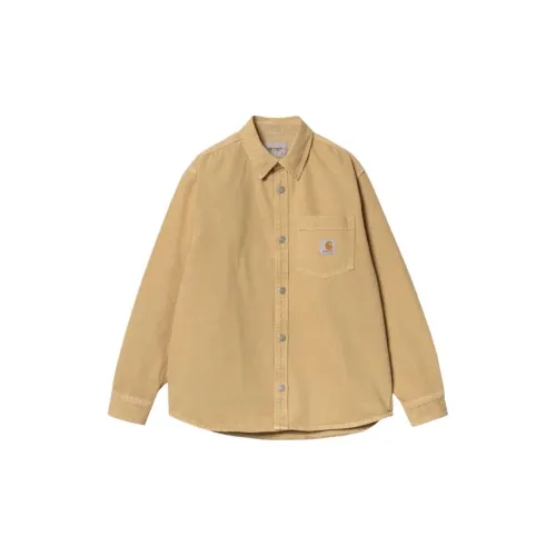 Carhartt WIP Denim Jackets Unisex Khaki