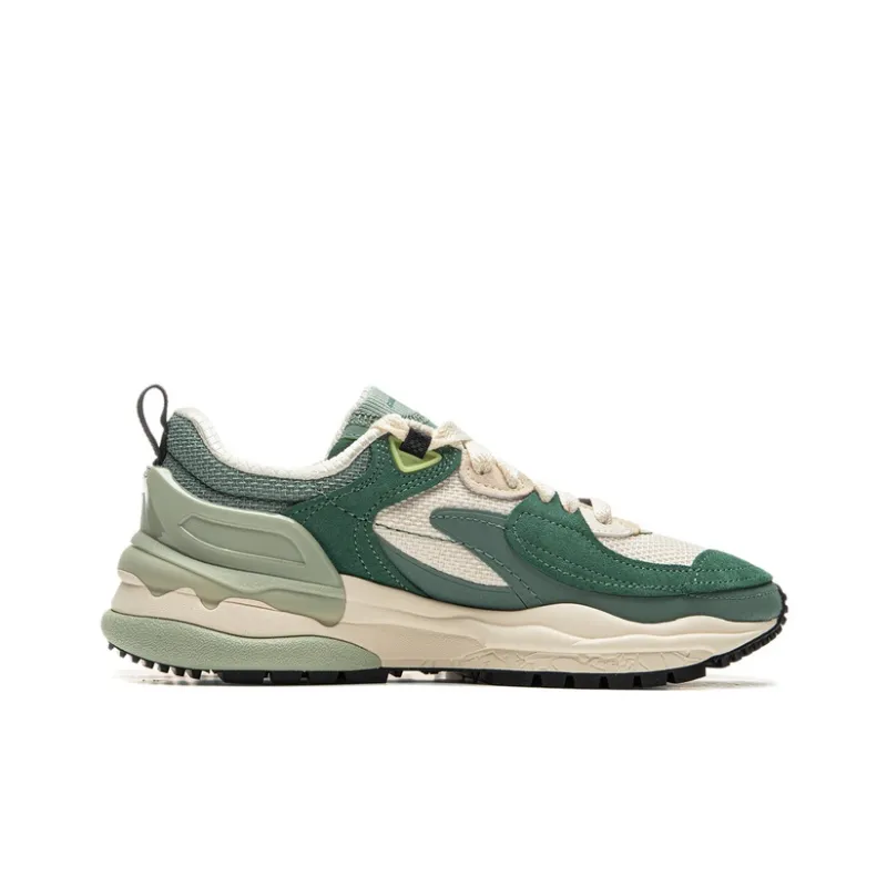 LiNing CF Tracing Origin V4 Low Top Casual Shoes Women's Green-1