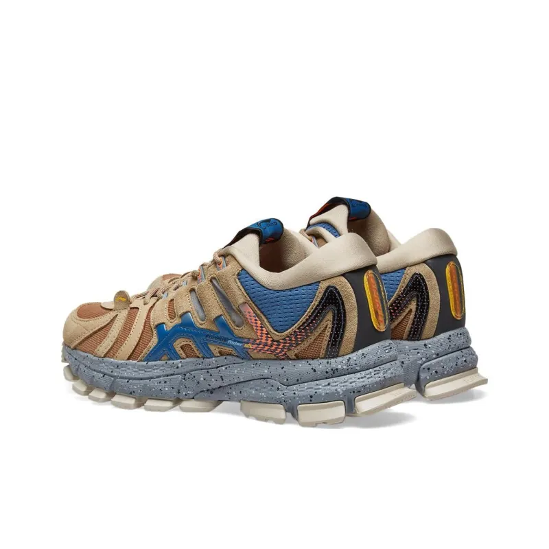 LiNing Non slip Lightweight Low Top Casual Running Shoes Men's Blue Brown New York Fashion Apparel Weekly Runway-2