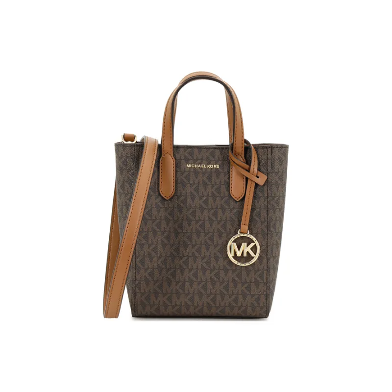 MICHAEL KORS Polyurethane Shoulder Bag Crossbody Bag Extra Small Women's Brown & Walnut-2