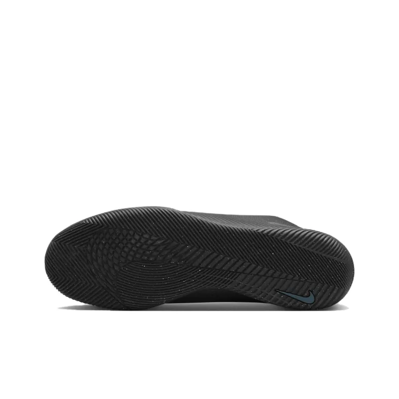 Nike Mercurial Superfly 10 IC/IN Indoor Anti Slip Wear Resistant Soccer Shoes Unisex Black-4