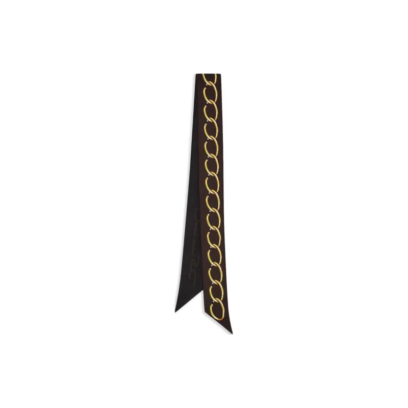 Oscar De La Renta Oscar Chain link Scarf-1