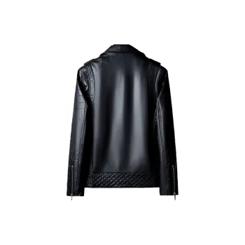 FORTEI Leather Jacket Men's Black