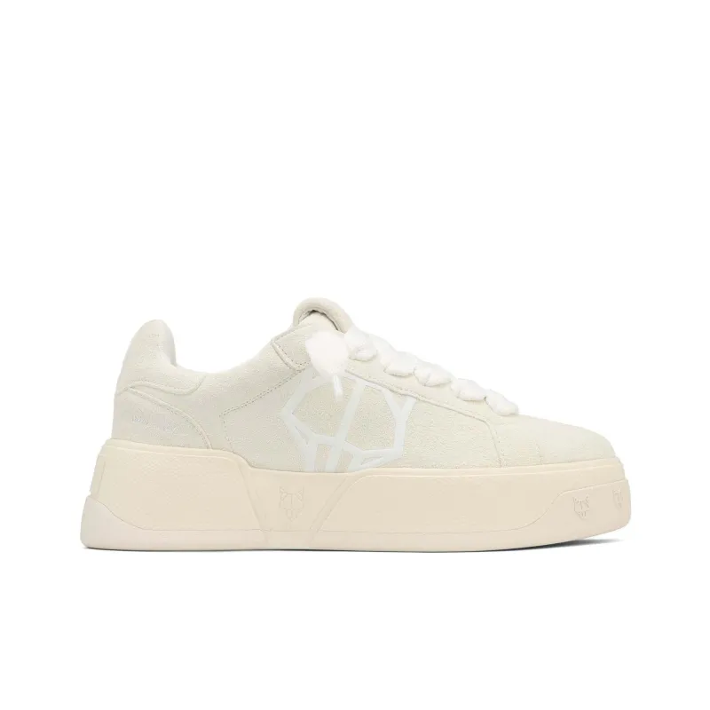 Naked Wolfe Kray Slip Resistant Low Top Skateboard Shoes Men's Beige-1