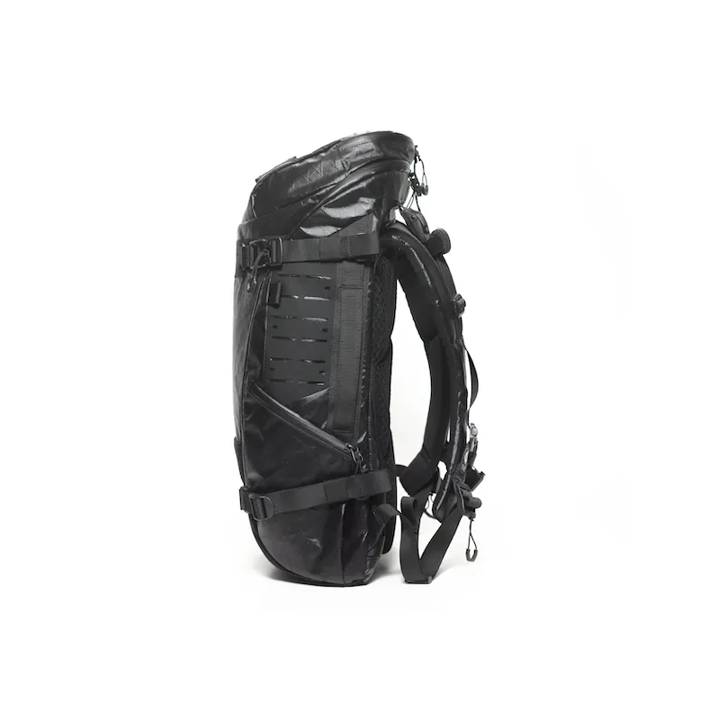 FOXBAT DYNAMICS Nylon Fabric Backpack Tubas Unisex Obsidian Black XPAC Edition-1