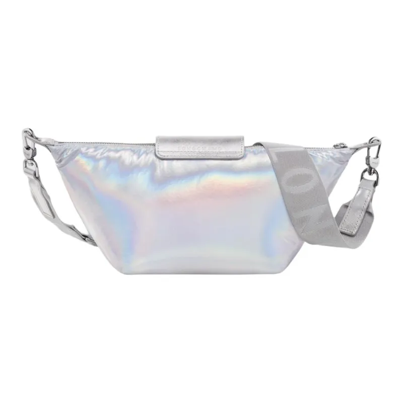LONGCHAMP Le Pliage Collection Crossbody Bags Silver-3