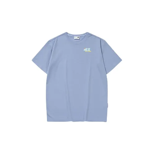 QIAODAN T-Shirts Men Hydrangea Blue