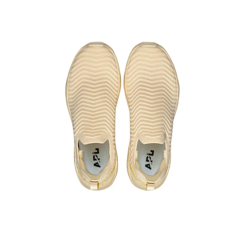 APL ATHLETIC PROPULSION LABS TechLoom Traveler Low-Top Casual Shoes Men's Light Yellow-3