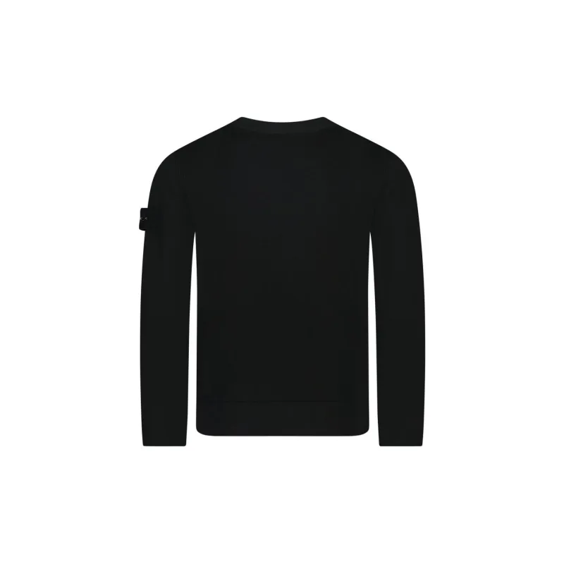 STONE ISLAND Compass Patch Crewneck Jumper-1