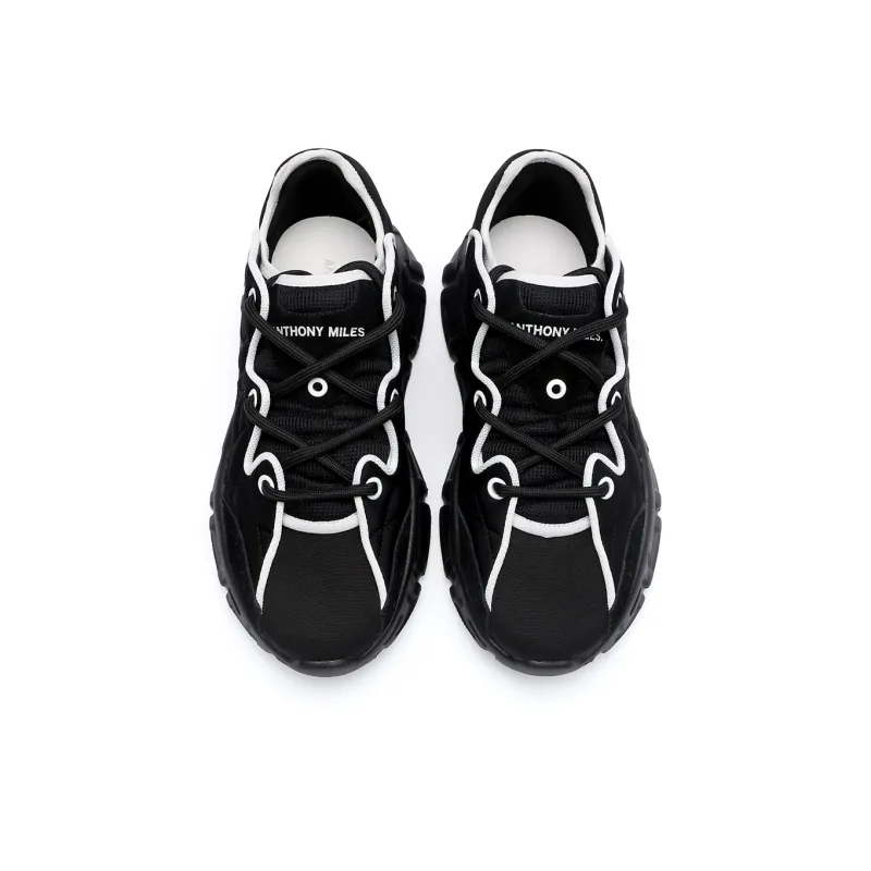 Anthony Miles Low Top Casual Shoes Men's Black-2