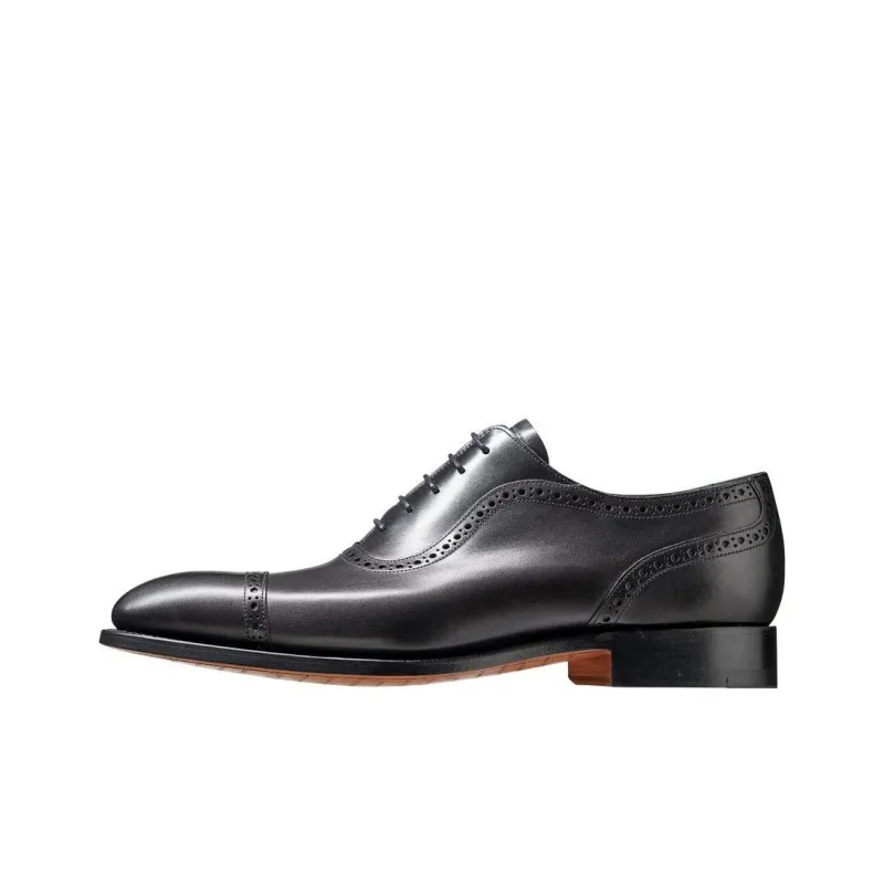 BARKER Newmarket Dress Shoes Men's Black-0