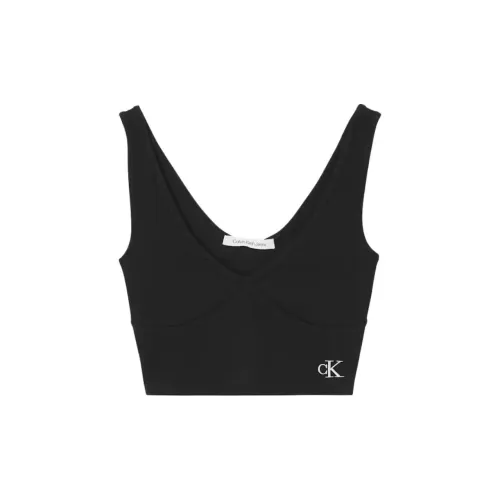 Calvin Klein Tank Tops Women's Black