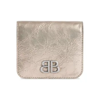 Balenciaga Arena Lambskin Wallet Women's Light Umber