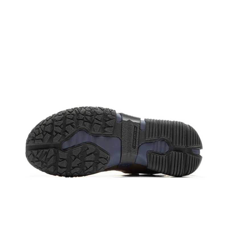 LiNing CF Su Linchuan Lite Cushioning And Breathable Low Top Outdoor Hiking Shoes Men's Brown Blue-6