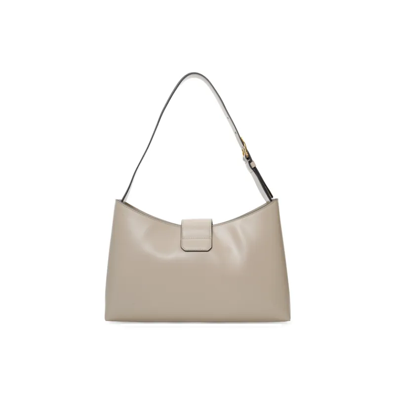 FERRAGAMO Cow Leather Shoulder Bag Women's Dusty Pink-5