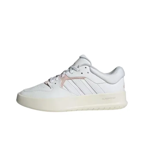 Adidas COURT 24 Skateboard Shoes Women's Low-Top White/Pink