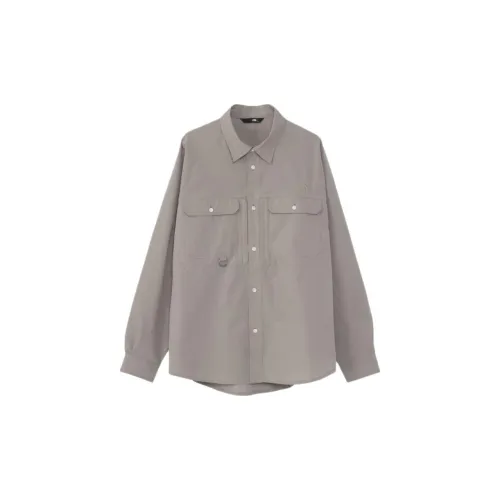 THE NORTH FACE Shirts Men Mineral Gray