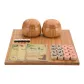 High-Lid Bamboo Canister+Bamboo Chessboard+Imitation Jade (Includes 6 Premium Gifts)