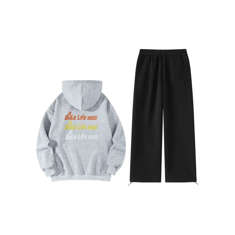 Unite Life HOODS Sweatshirt Set Unisex-5