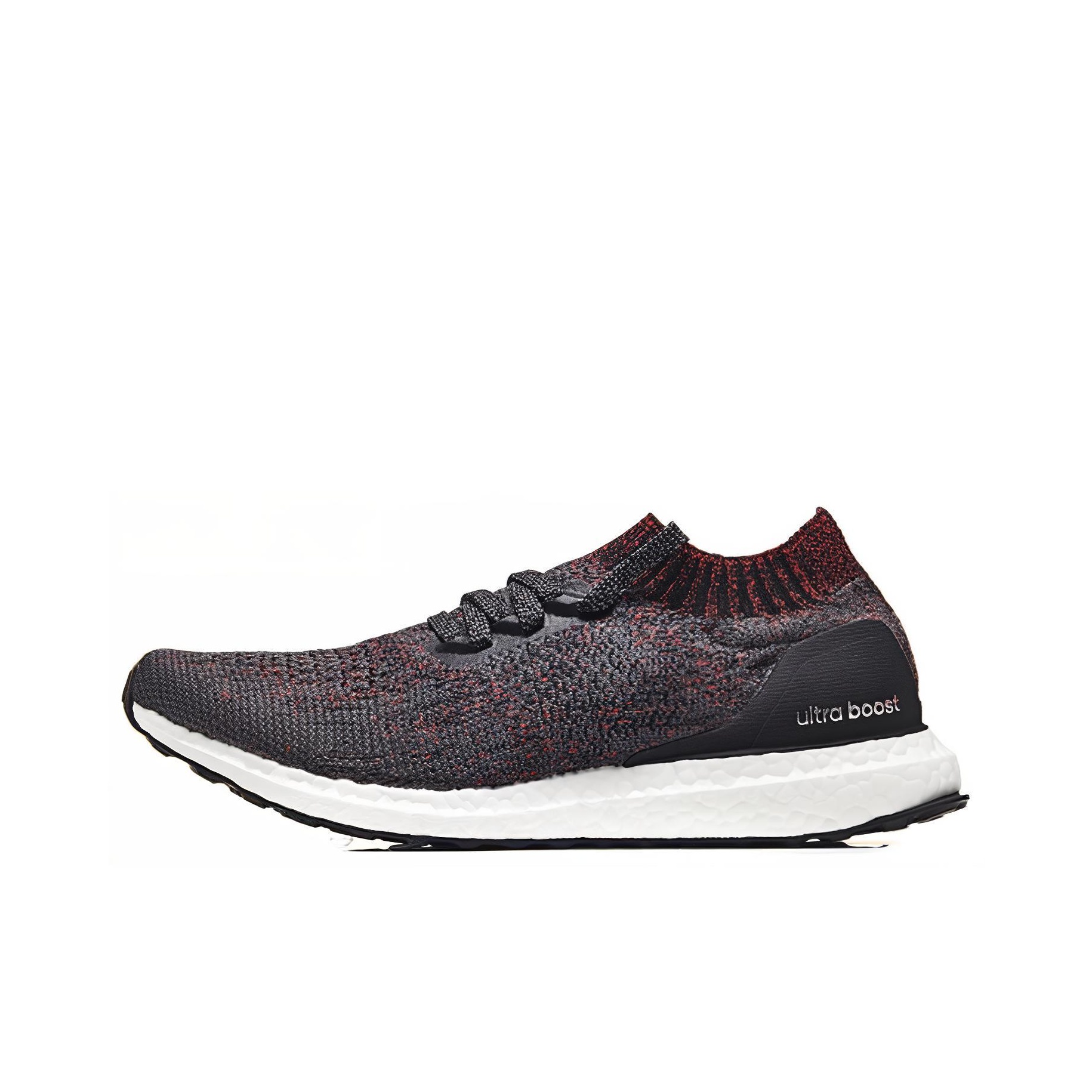 Adidas ultra boost uncaged carbon black y white hotsell