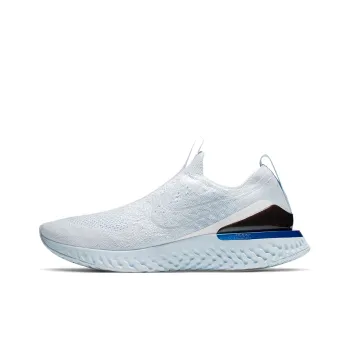 Nike Epic React Moc Flyknit White Hydrogen Blue