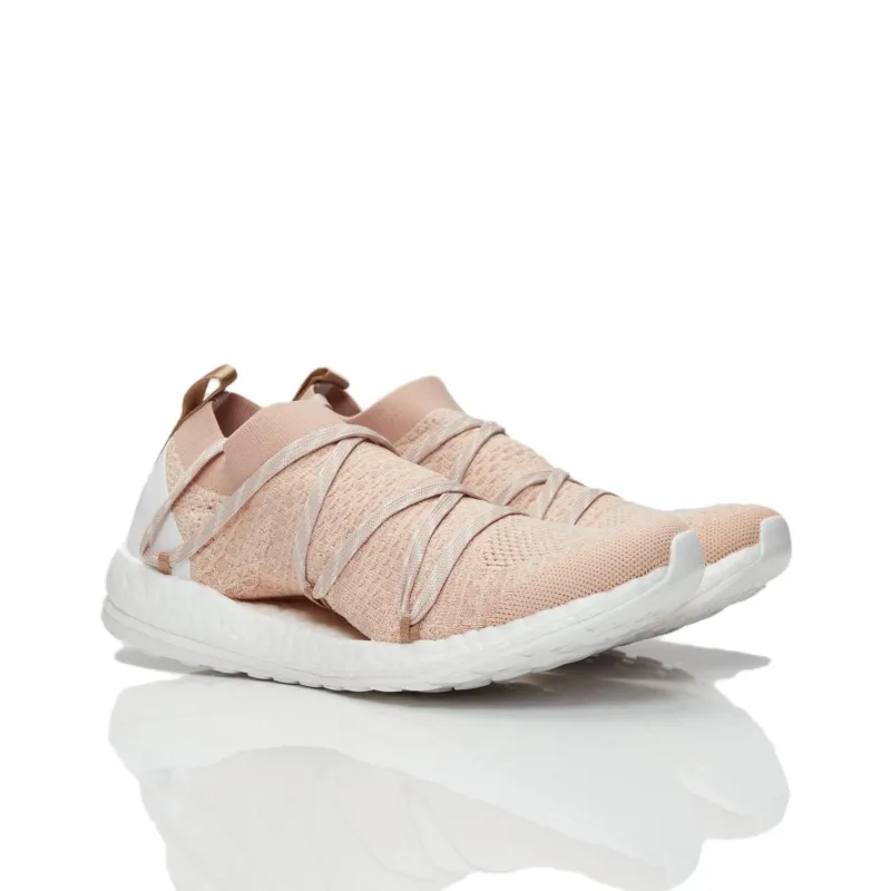 Adidas Slip Resistant Low Top Marathon Running Shoes Women's Nude Pink-5
