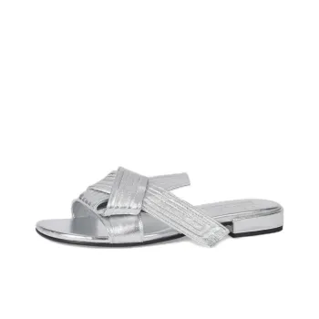 KENZO Slide Slippers Women's Silver