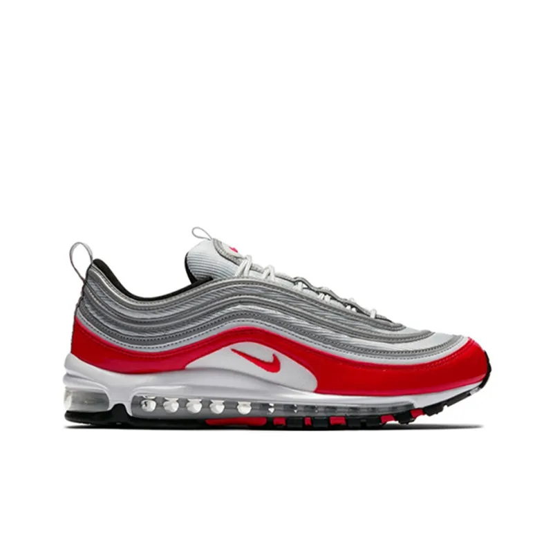 Nike Air Max 97 Pure Platinum University Red-1
