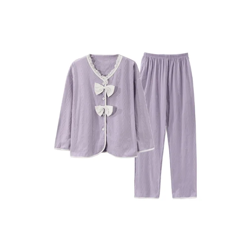 Urban Beauty Pajama Set Women's Purple-0