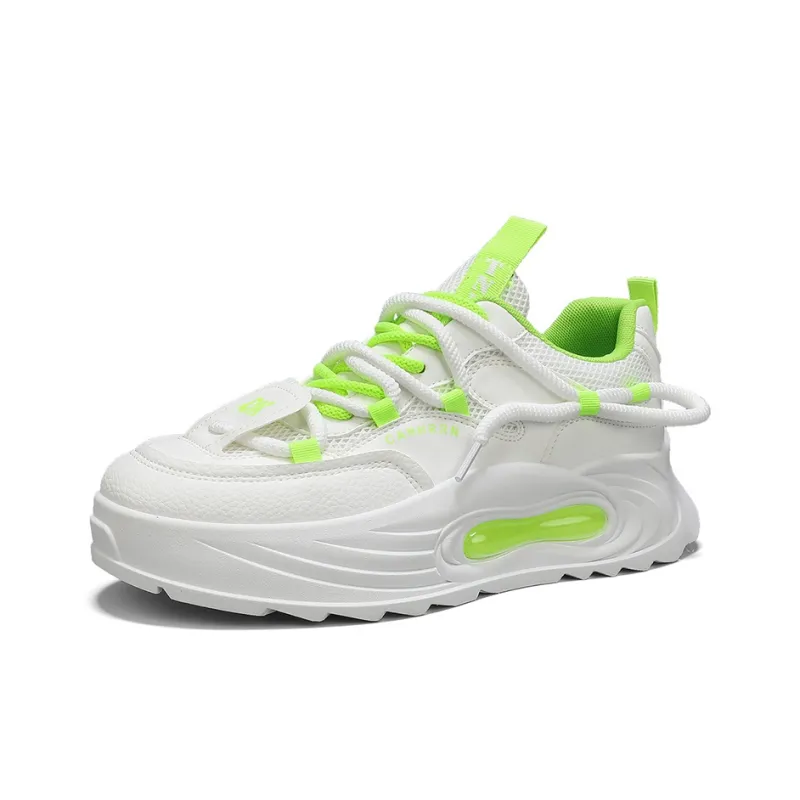 CAHHRRN Height Increasing Low Top Chunky Sneakers Men's-7