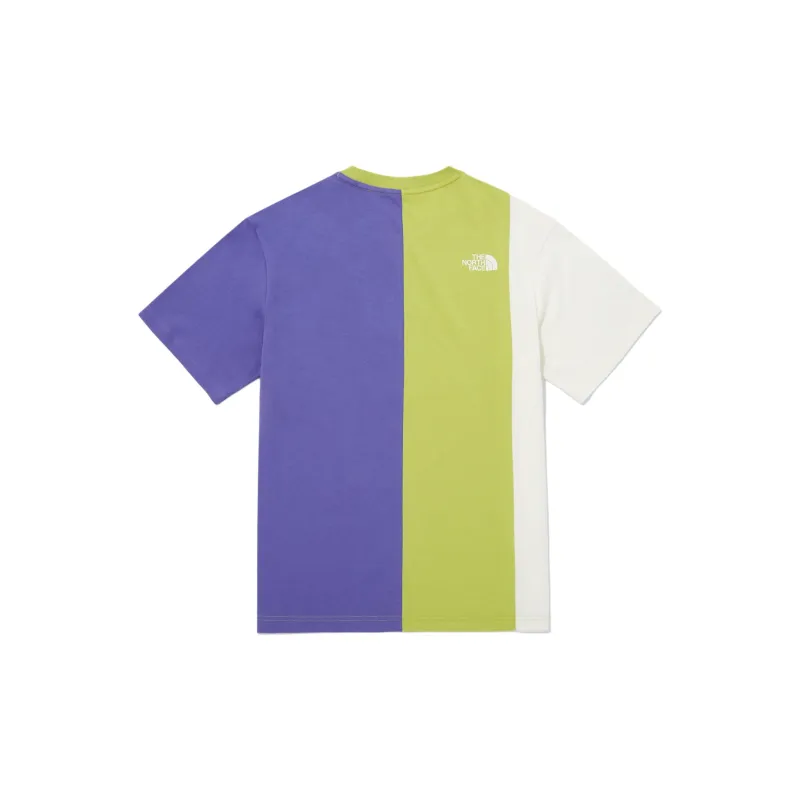 THE NORTH FACE PATCHED LANE T-Shirt Unisex Yellow Stone Gray-1