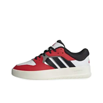 Adidas COURT 24 Anti Slip Wear Resistant Low Top Casual Shoes Unisex Red White