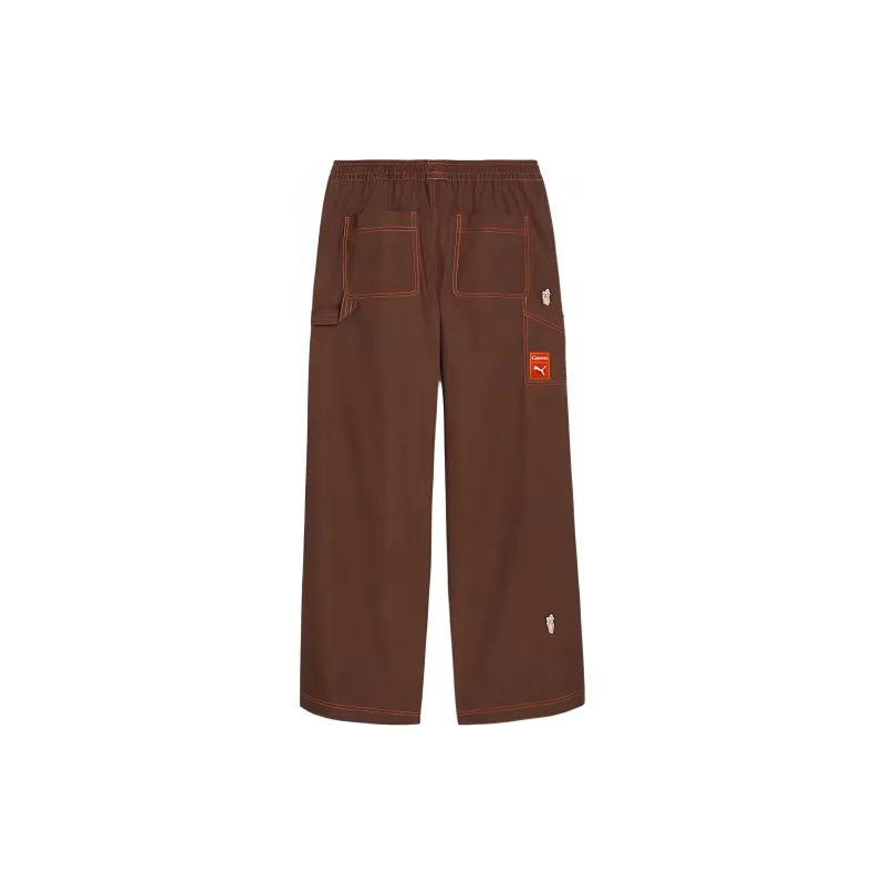 PUMA x CARROTS SS24 Casual Pants Unisex Coffee-1