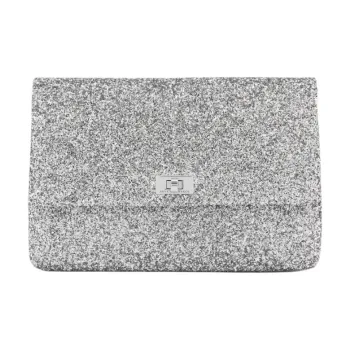 Anya Hindmarch Recycled Sequins Clutch Women's Silver