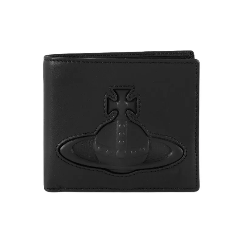 Vivienne Westwood Leather Wallet Men's Black-0