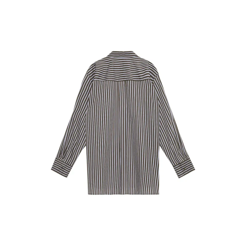 THE SEA LIFE Shirt Women's Dark Butterfly Brown-1
