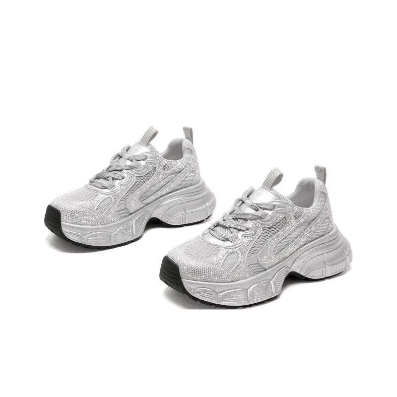 C°BANNER Chunky Sneakers Women's Gunmetal-2