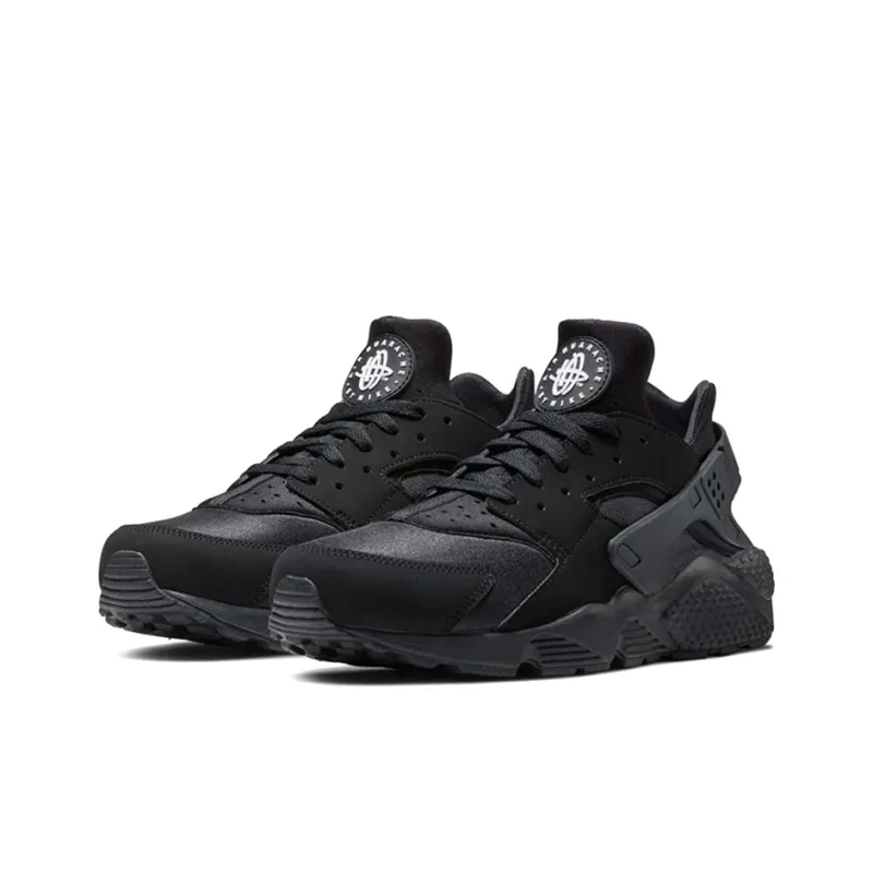 Nike Air Huarache Black White-2