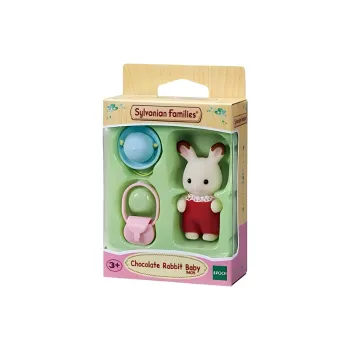 Sylvanian Families Chocolate Bunny Baby Set Dolls Plush Doll Small Size Tall
