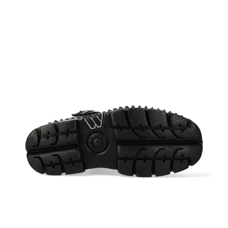 NEW ROCK High-Top Casual Shoes Unisex Black-7