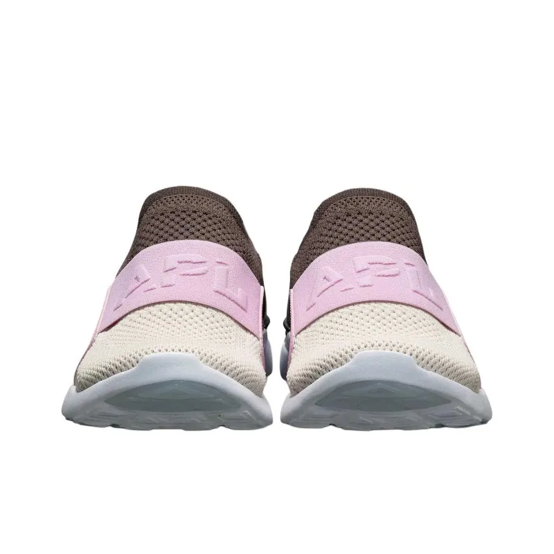 APL ATHLETIC PROPULSION LABS Low-Top Casual Running Shoes Women's Beige Pink Brown-2