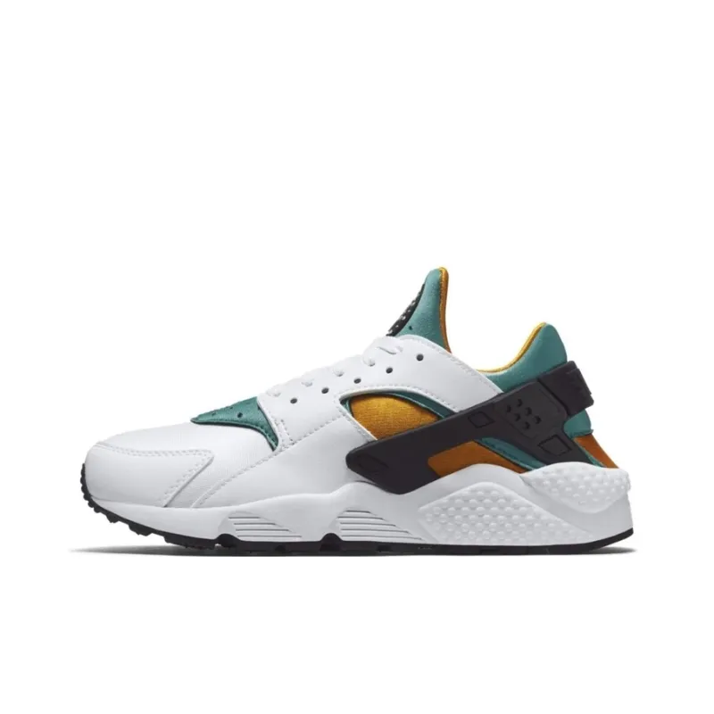 Nike Air Huarache White Turquoise Gold-0