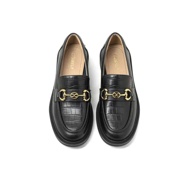 COMELY Loafers 2.5cm Women's Black-19