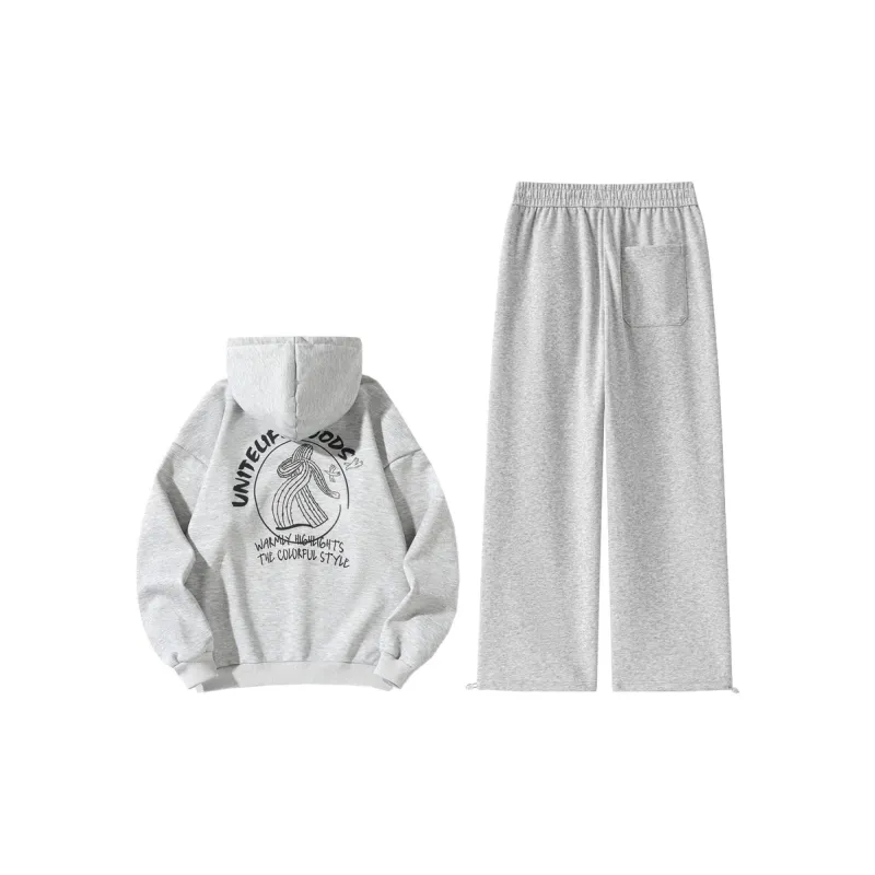 Unite Life HOODS Sweatshirt Set Unisex-7