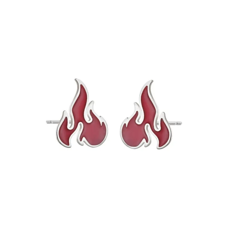 ZWU Titanium Steel Stud Earrings Unisex-6