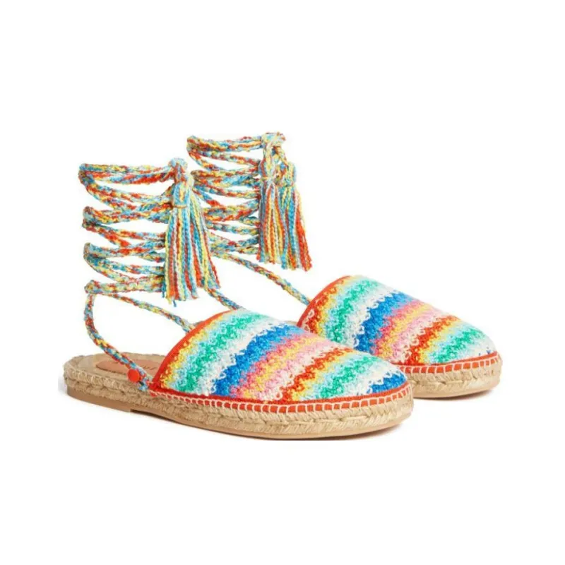 Alanui Over The Rainbow Slip-On Espadrilles Women's-2