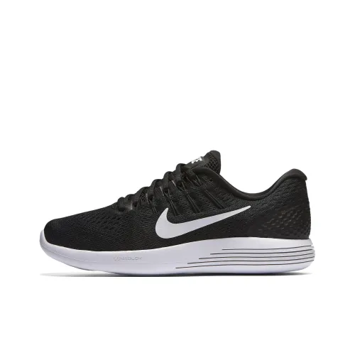 Nike Lunarglide 8 Black White Women's
